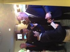 Secretary Mabus presented me a challenge coin after our interview.