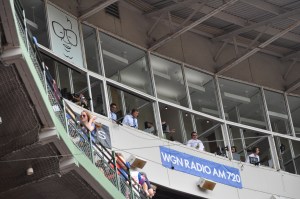 7th Inning Stretch at Wrigley Field.