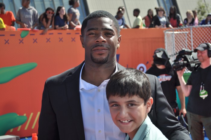 Me with NFL star Malcolm Butler